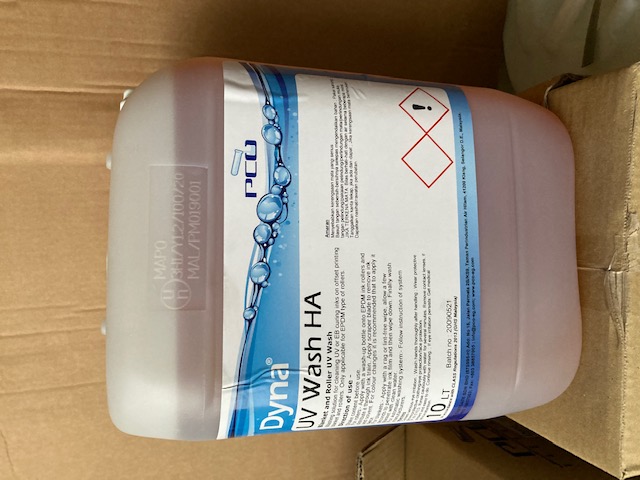 Dung dịch rửa lô và cao su UV cho trục EPDM